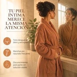 Crema Aclarante - Zona Íntima y Corporal - Unifica e ilumina tu piel - Aceite de Almendra - Aceite de Rosa -100ml - Luminous Essence - Beauty Freedom 