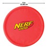 Nerf Dog Nylon Flyer Dog Toy, Flying Disc, Lightweight, Durable