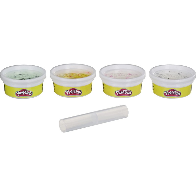 Hasbro E6966 Play-Doh-Color Burst 4 Pack, M