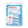 Interdental Brushes, Plackers, Tough Spiral Interdental Brush, Blue, 0.6mm, Pack