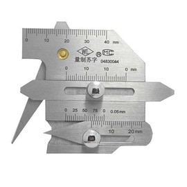 용접 검사 각장 게이지 교량 공사용 눈금자 직각자 일반 측정 도구 [45B타입] Welding Inspection Angle Gauge Bridge Construction Ruler Square General Measuring Tool [Type 45B]