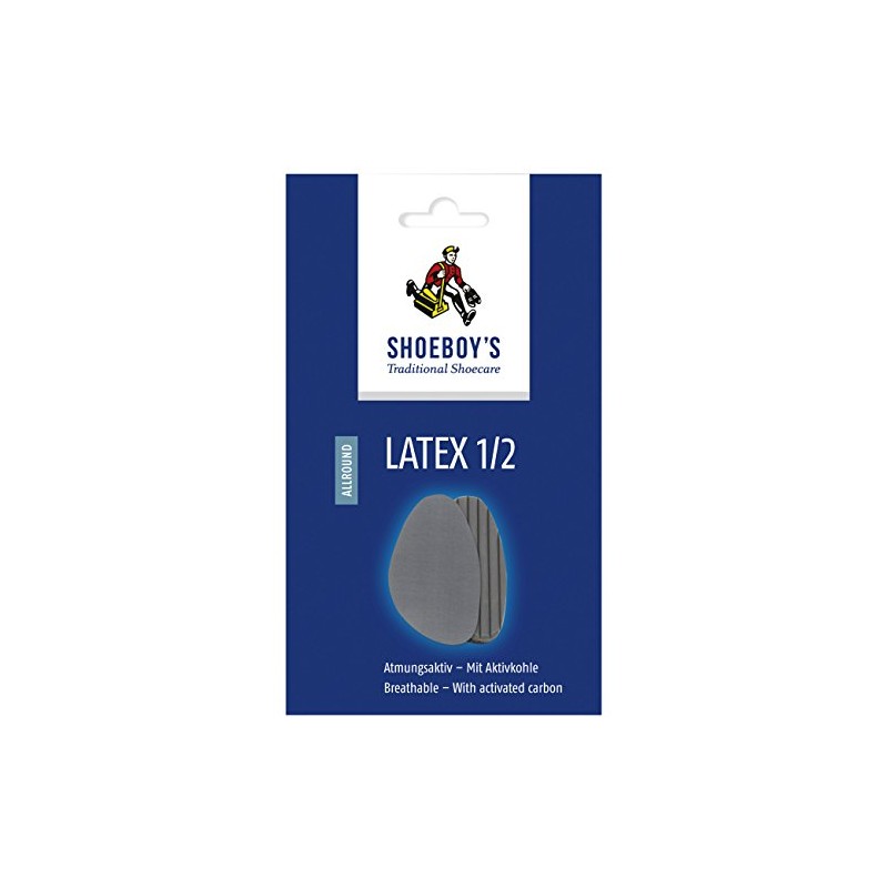 Shoeboy's Latex 1/2 - Latexhalbsohle zum Größenausgleich und weicheren Tritt