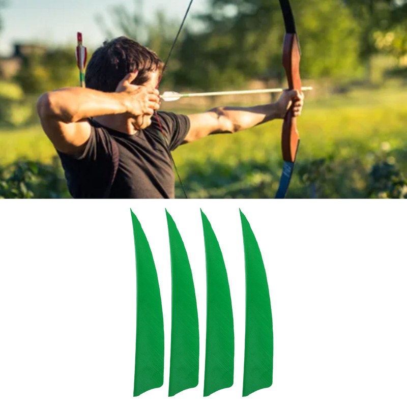 20pcs Feather Fletching High Speed Stable Flight Archery Arrows for