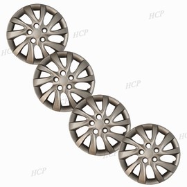 Silver 16" Bolt on Hub Cap Wheel Covers for Hyundai Elantra - Set of 4