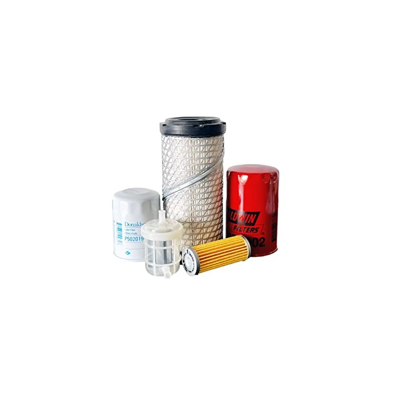 CFKIT Maintenance Filter Kit Compatible with Yanmar SV08-1 2TE67L-BV (2005-01)