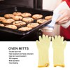 1 Pair Oven Mitts Double Layer Aramid Fiber 300℃ High