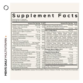 Codeage Multivitaminas Hombre 25+ Vitaminas 120 Cápsulas