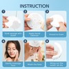 50-Count Compressed Facial Sponge, GAINWELL White Cellulose 100% Natural Cosmetic