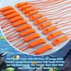 Sotiff 100 Pieces Emergency Whistles with Lanyard Safety Survival Whistles