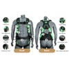 AFP Hi-Viz Green Demon Fall Protection Ergonomic Comfort Safety Harness,