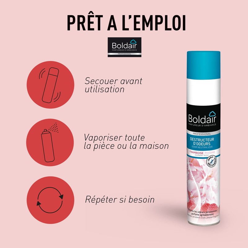 BOLDAIR Destructor Peony Raspberry Red