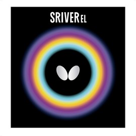 Butterfly 2.1 Sriver-EL Rubber, Red