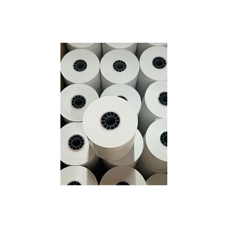 RDC 50 Rollos De Papel Térmico 80x70mm Negro Impresora 80mm