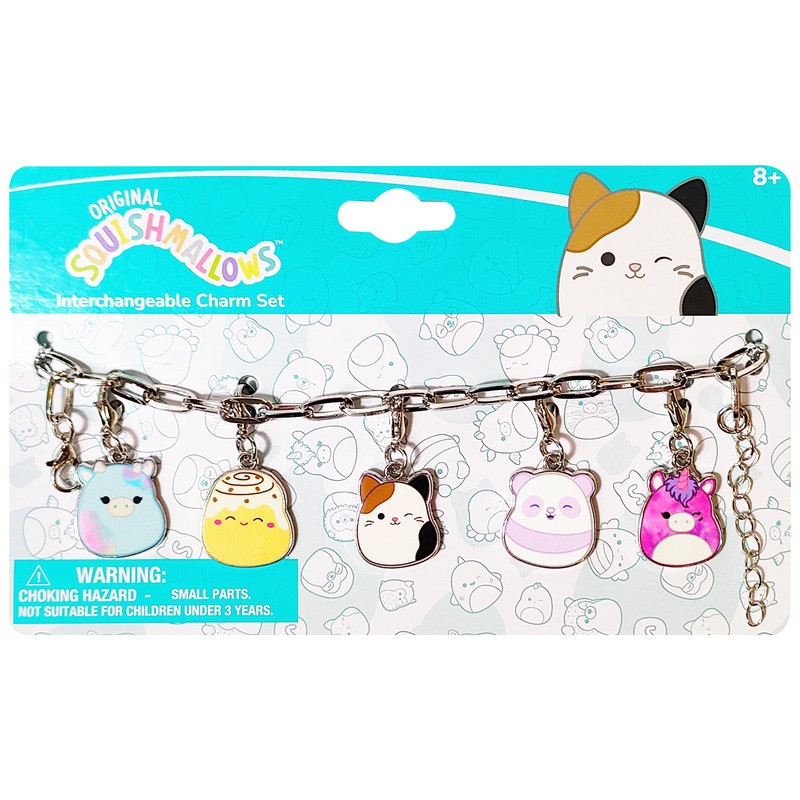 LUV HER Squishmallows Girls Add A Charm Box Set with