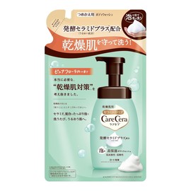 CareCera Foam Highly Moisturizing Body Wash, Refill, 13.8 fl oz (385 ml) x 2 Pieces
