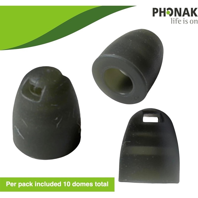 Phonak Cap Domes 4.0 – 10 Pack – Compatible with