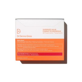 Dr. Dennis Gross Alpha Beta Extra Strength Daily Peel | 2 Step Daily Treatment to Boost Radiance, Refine Pores, Clear Breakouts, and Smooth Lines & Wrinkles | 60 Treatments