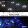 Siedinlar Solar Deck Lights Driveway Dock Light LED Solar Powered