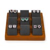 Oirlv Solid Wood 9 Location Earring Stand Jewellery Display Stand