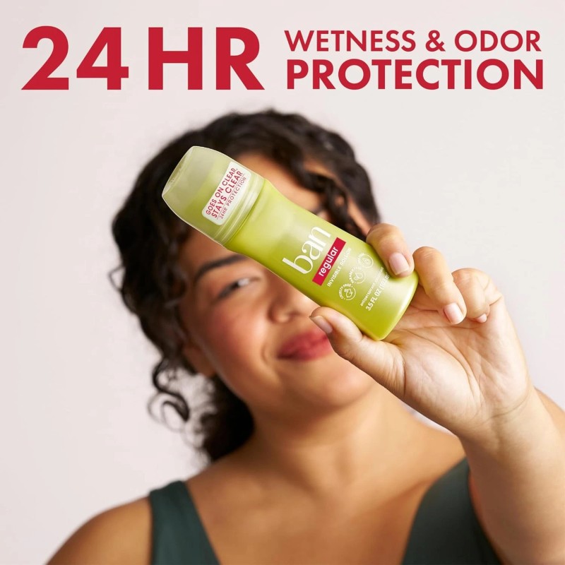 Ban Regular Scent 24-hour Invisible Antiperspirant