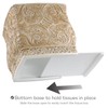 Creative Scents Victoria Tissue Box Cover Square – Beige Tissue