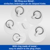 Universal Plugs, Pack of 2, White, Diameter 40 to 36.5