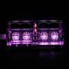 IN‑12 LED Tube Clock 4‑Bit Seven‑Color RGB LED Digital Nixie
