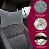 BWBWND 2PCS Car Headrest Pillow, Soft Comfortable Vehicle Neck Pillow