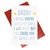 Gonzey Birthday Card For Daddy,Fathers Day Card,New Dad Cute Birthday