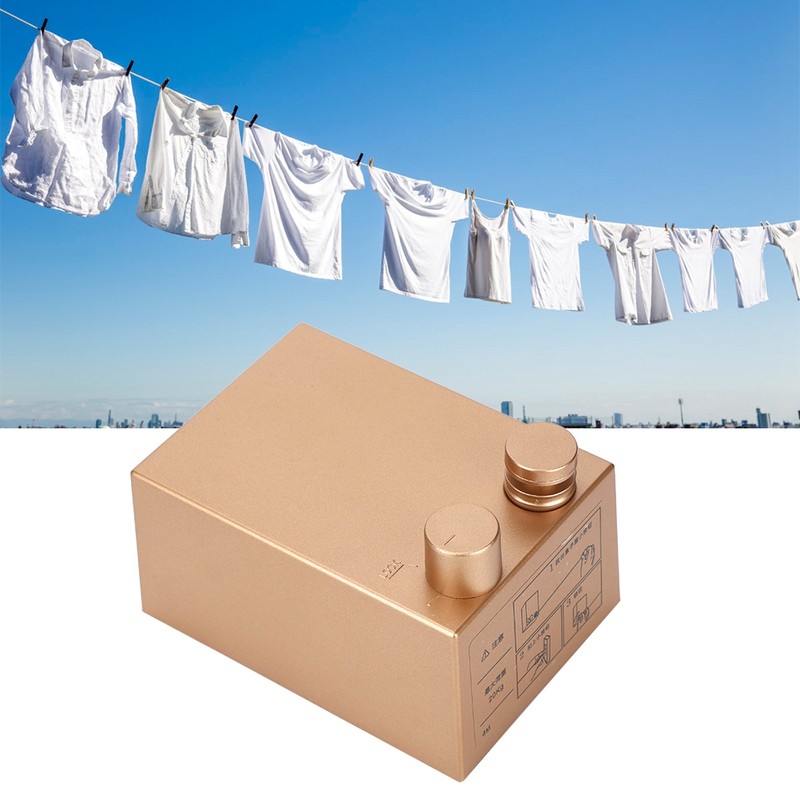 Indoor Outdoor Stainless Steel Retractable Clothesline Laundry Drying Rope for