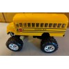 Toysmith #5020 Die Cast Pull-Back MONSTER School Bus QTY 2