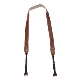 PATIKIL Camera Strap, PU Leather Adjustable Camera Neck Strap Digital Camera Shoulder Belt with Pad for Nikon Video Camcorder Monocular Photographers, Brown