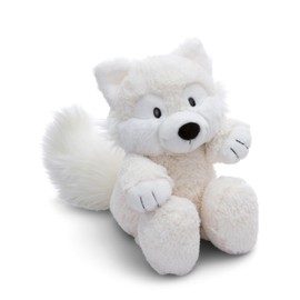 NICI Vanja 61285 Soft Toy Polar Fox 25 cm White Soft Plush Toy Cute Plush Toy for Cuddling and Playing, for Children and Adults Great Gift Idea