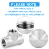 ERGAOBOY 2 Pcs 3/4" x 3/4" x 3/4" BSP 3