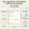 ADHD Daily Planner with Hard Cover & Colorful Sheets Inside,Productivity