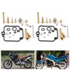 2 Sets Carburetor Repair Rebuild Kit with Sealing Components Fit