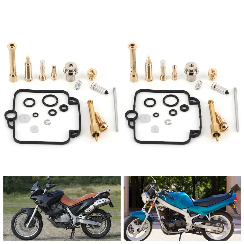 2 Sets Carburetor Repair Rebuild Kit with Sealing Components Fit