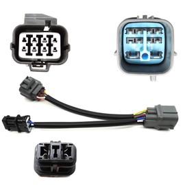 HiSport Engine Harness 10 Pin OBD2 To OBD1 Distributor Adapter Jumper harness Compatible with Honda Acura 1996-2001