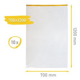 Protective Cover in Various Sizes (700 x 1200 cm, Pack of 10, Size 3)