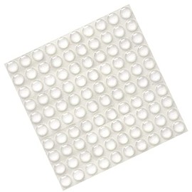 Drawer Bumpers Pads,Cabinet Door Bumpers,Cupboard Dots Self-Adhesive Clear Rubber Feet Tiny Bumpons for Furniture Table Laptop 100pcs