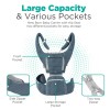 Apolla **NEW** Apolla PREMIUM Ergonomic Baby Carrier with Hip Seat