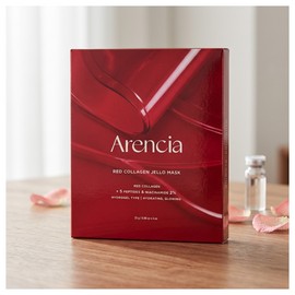Arencia Red Collagen Jello Mask 4 sheets 1 I agree to the use of personal information / 아렌시아 레드 콜라겐 젤로 마스크 4매 1개 개인정보 활용에 동의합니다