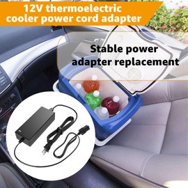 Norward Power Cord Compatible with Coleman,Stirling Electric Cooler,Replacement for Coleman 40 Quart PowerChill Thermoelectric Cooler Power Supply