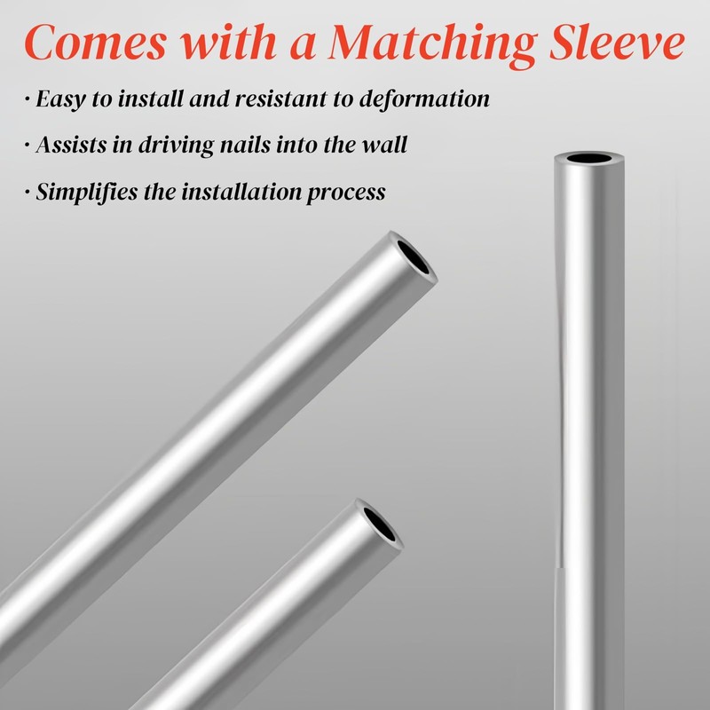 200pcs Double Headed Skirting Thread Seamless Nail, Bidirectional Invisible Nails,