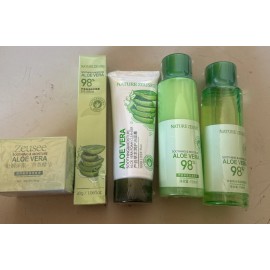 Nature Zeusee Soothing & Moisture Aloe Vera 5-Piece Set
