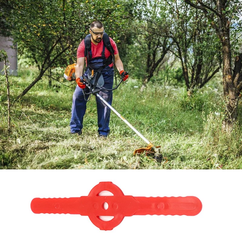 HIXNUG 36Pcs String Trimmer Head Blades Plastic Weed Trimmer Accessory