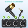 EMK Dual 90° Angle MIDI Cable 2-Pack, 3.5mm TRS to