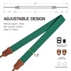 Padwa Lifestyle Green Camera Strap - Double Layer Crazy Horse