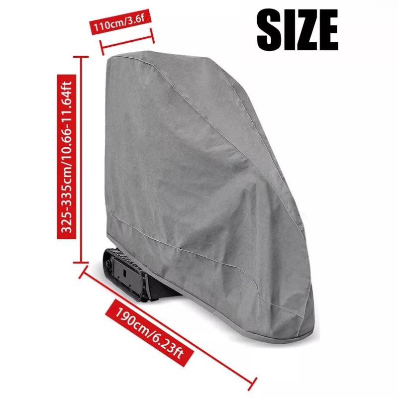 Cahuczlhoz Full Cover For Mini Excavators Outdoor Waterproof UV Snow