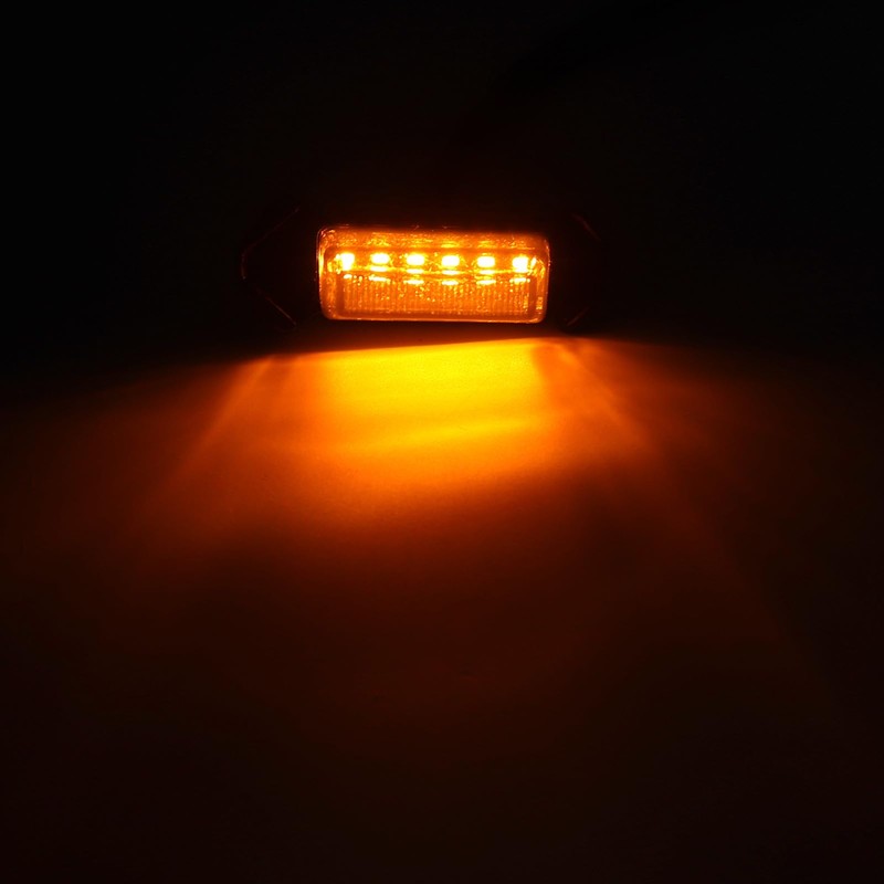 Luces LED de Rejilla DC12V ámbar de Alto Brillo para